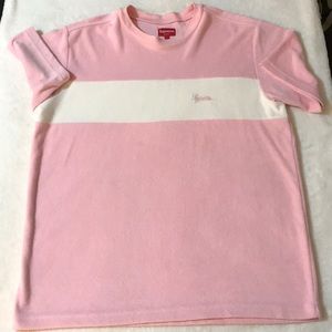Supreme Chest Stripe Terry Top